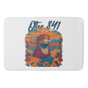 Tapis De Bain Loutre de surf 841 Loutre Mon Chemin Loutre de mer