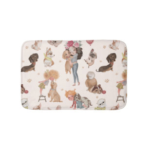 Tapis De Bain Love Dogs
