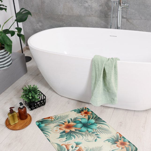 Tapis De Bain Lumière Tropicale (Créateur téléchargé)