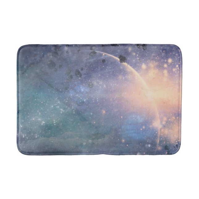 Tapis De Bain Lumières Mystiques Univers Dreamy Dreamy Sparkle (Devant)