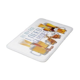 Tapis De Bain Lunettes de bière SlipperyJoe’s pilsner lunettes s