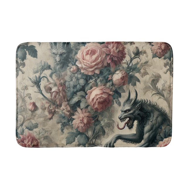 Tapis De Bain Lycans & Berceuses - Gothique Conception Victorien (Devant)