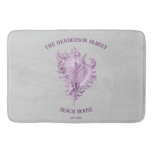 Tapis De Bain Magenta Conc Coque de bain Mat