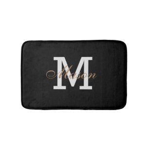Tapis De Bain Magnifique Black Gold personnalisé