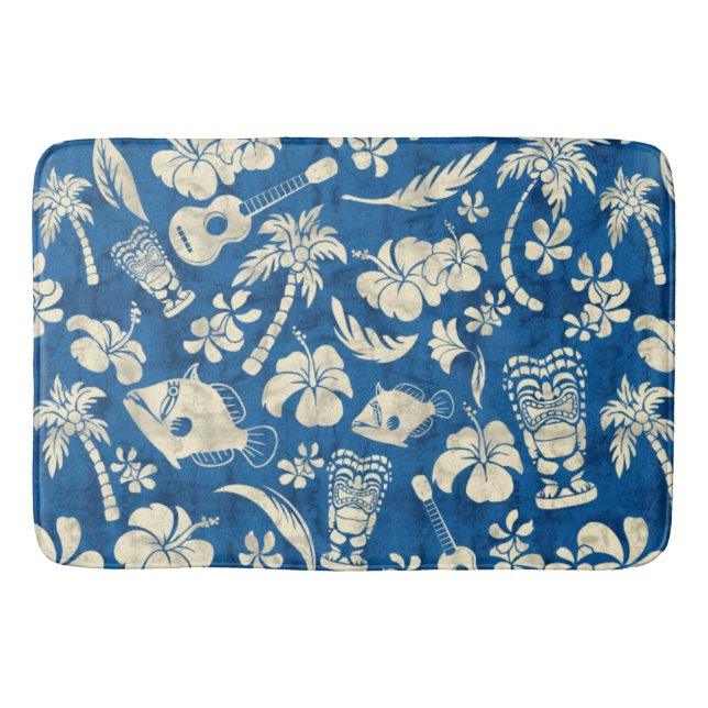 Tapis De Bain Makapuu Beach Batik hawaïen (Devant)