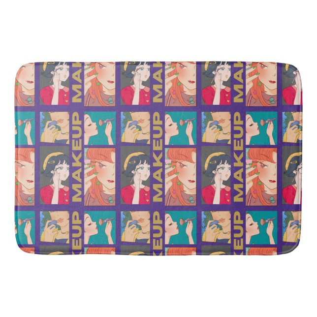 TAPIS DE BAIN MAKEUP ANIME AMIS (Devant)