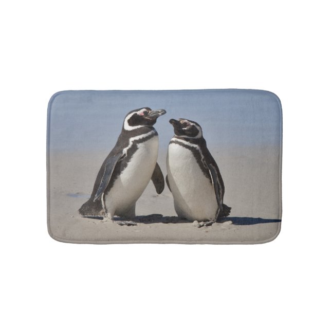 Tapis de bain Manchots de Magellan (Choisissez vot (Devant)