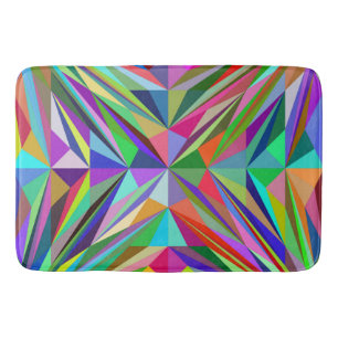 Tapis De Bain Mandala Abstrait