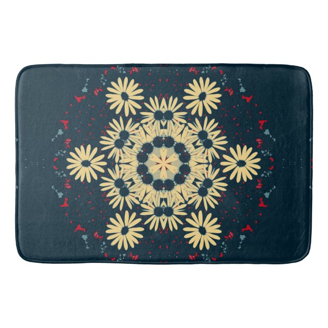 Tapis De Bain Mandala Daisy Dreams (Devant)