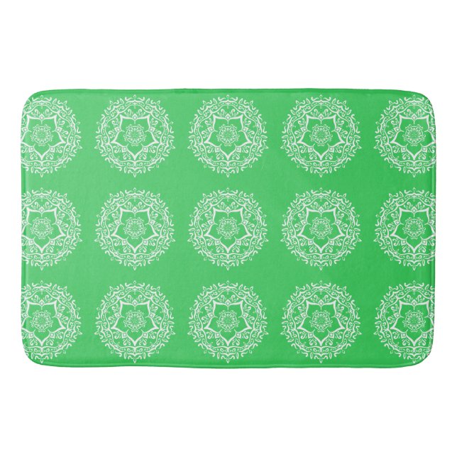Tapis De Bain Mandala du printemps (Devant)