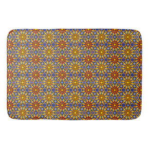 Tapis De Bain Mandala du Soleil Céleste