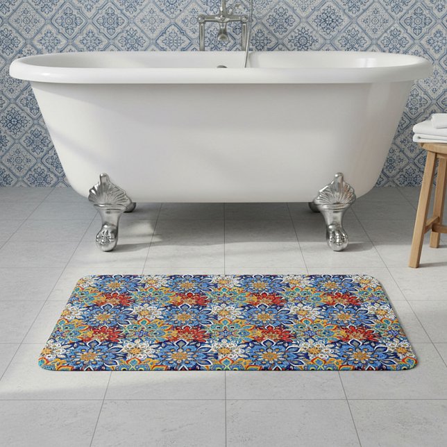 Tapis De Bain mandala lumineux (Créateur téléchargé)