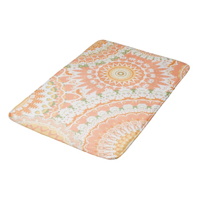 Tapis De Bain Mandalas du printemps (Angle)