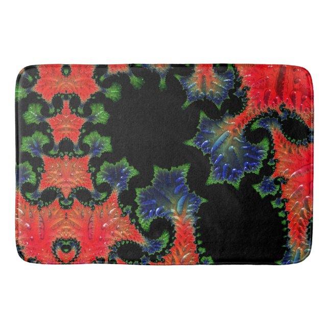 Tapis De Bain Mandelbrot Garden Bath Mat (Devant)