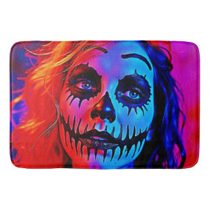 Tapis De Bain Maquillage d'Halloween