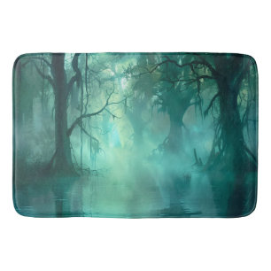 Tapis De Bain Marais vert déplaisant