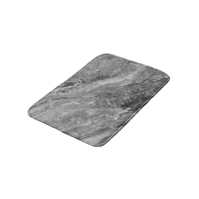 Tapis De Bain Marbre gris (Angle)