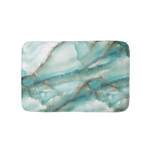 Tapis De Bain Marbre Multicolore : Onyx effet verre.