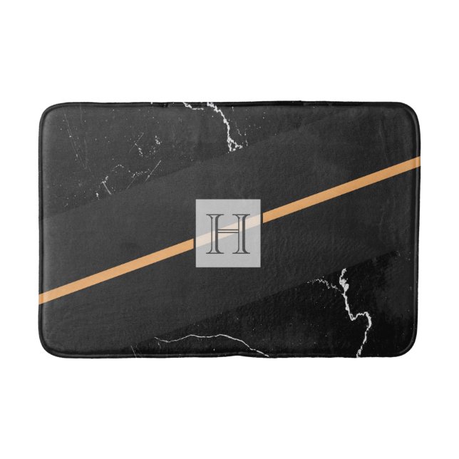 Tapis De Bain Marbre noir (Devant)