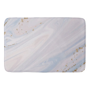 Tapis De Bain Marbre Pastel Pierre Parties scintillant Texture A