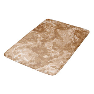 Tapis De Bain Marbre rouille abstrait