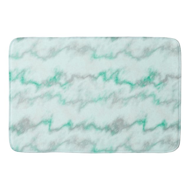 Tapis De Bain Marbre vert et gris (Devant)