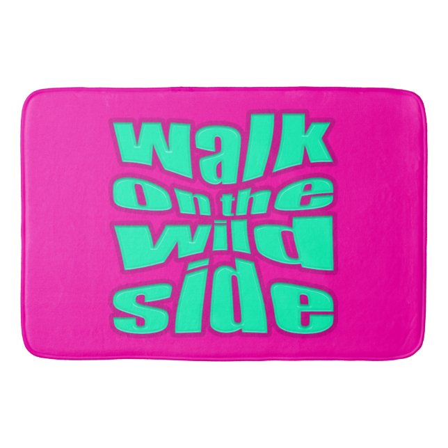 Tapis De Bain marcher du côté sauvage (Devant)
