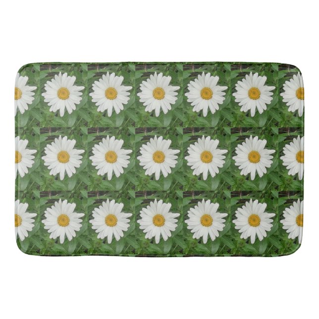 Tapis De Bain Marguerite blanche (Devant)