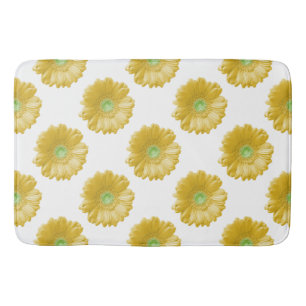Tapis De Bain Marguerite jaune