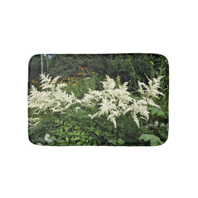 Tapis De Bain Marguerites blanches de Gloriosa d'Astilbe (Devant)