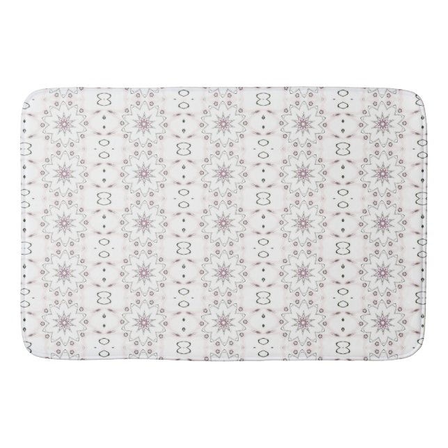 Tapis De Bain Marguerites délicates (Devant)