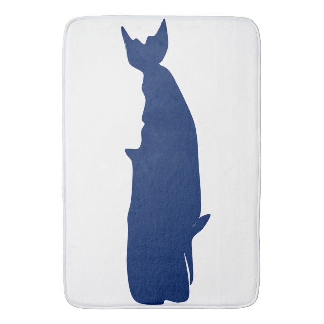 Tapis De Bain Marine de baleine (devant Vertical)