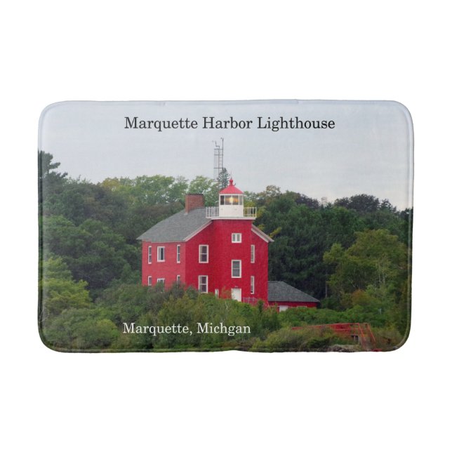 Tapis De Bain Marquette Harbour Lighthouse (Devant)