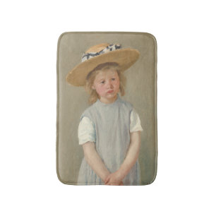 Tapis De Bain Mary Cassatt - Enfant en paille Casquette
