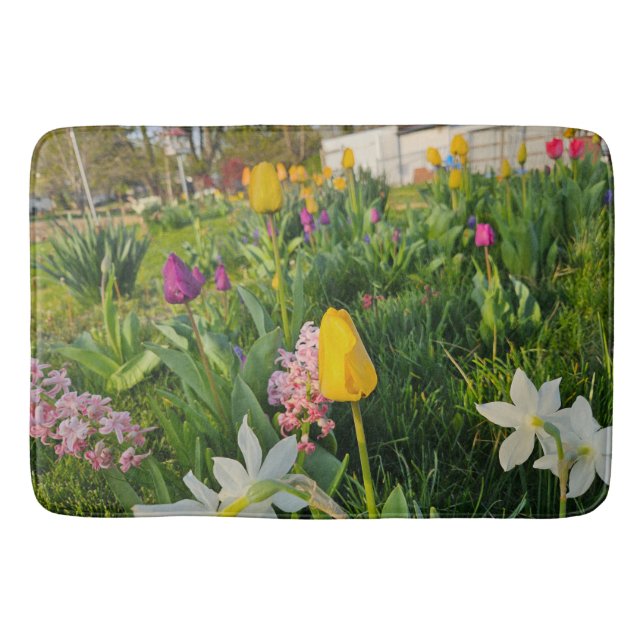 Tapis De Bain Mat à bain floral (Devant)