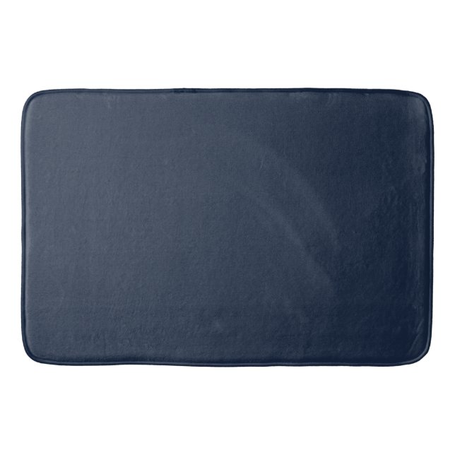 Tapis De Bain Mat Bain Bleu De Minuit (Devant)