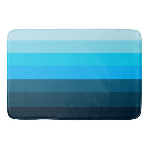 Tapis De Bain Mat Bain Bleu Nautique
