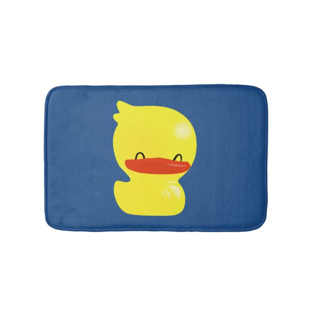 Tapis De Bain Mat Bain Bleu Super Cute (Devant)