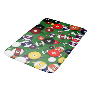 Tapis De Bain Mat de bain - Billard