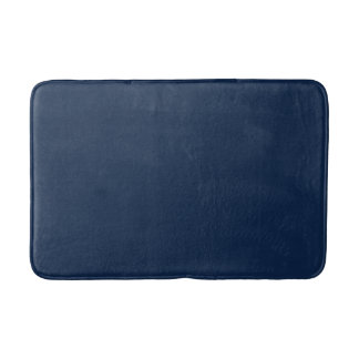 Tapis De Bain Mat de bain bleu marine