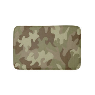 Tapis De Bain Mat de bain Camouflage