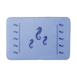 Tapis De Bain Mat de bain - Chevaux de mer