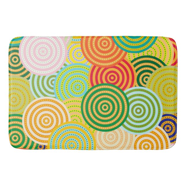 Tapis De Bain Mat de bain circulaire (Devant)