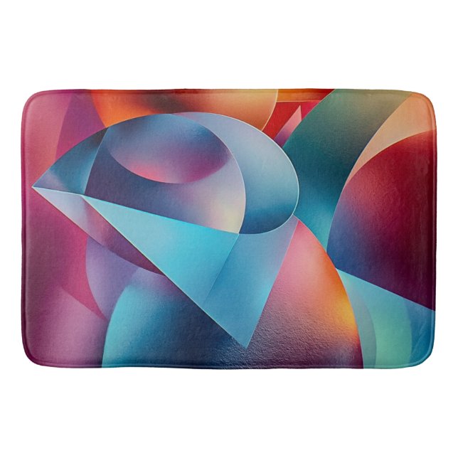 Tapis De Bain Mat de bain d'art Abstrait (Devant)