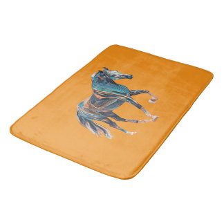Tapis De Bain Mat de bain de cheval