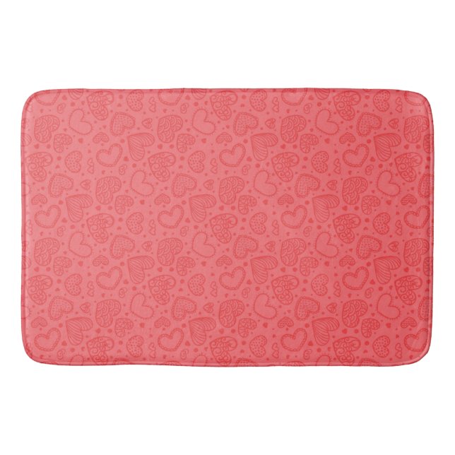 Tapis De Bain Mat de bain de coeur - Amour (Devant)