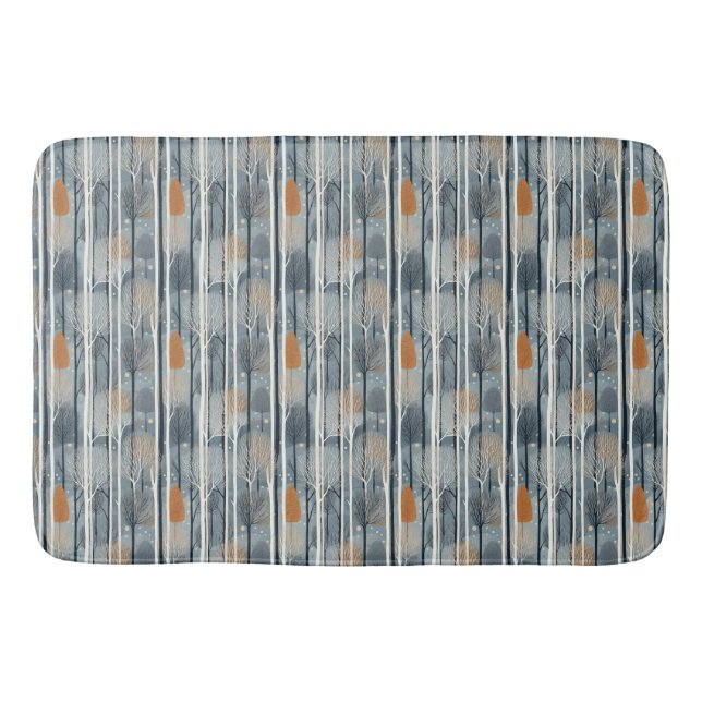 Tapis De Bain Mat de bain de la nature scandinave (Devant)
