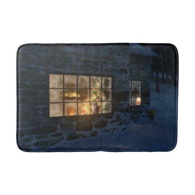 Tapis De Bain Mat de bain de Noël Cwm (Devant)