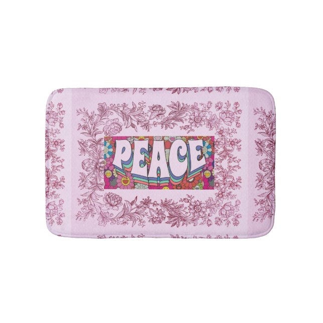 Tapis De Bain Mat de bain de paix (Devant)