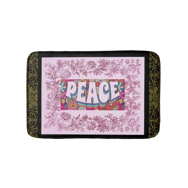 Tapis De Bain Mat de bain de paix (Devant)